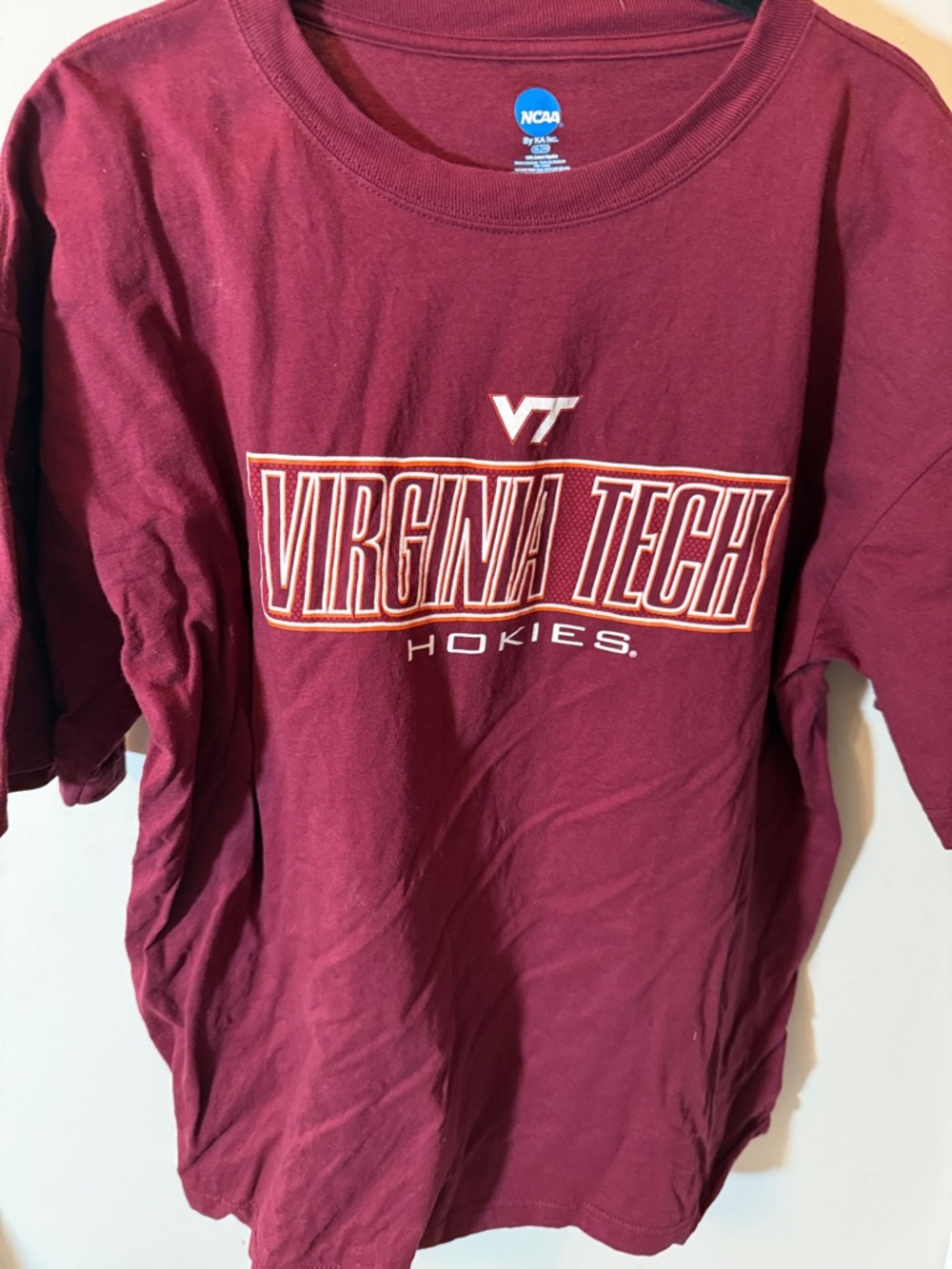NCAA Virginia Tech Maroon Hokies T-Shirt